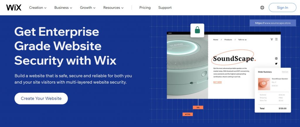 Security measures on Wix