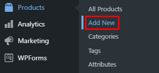 Add new products button for WooCommerce