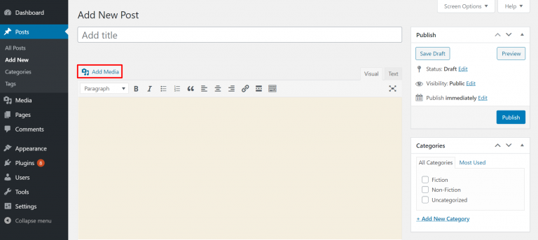 Media Library in WordPress: How to Upload + Plugin Suggestions