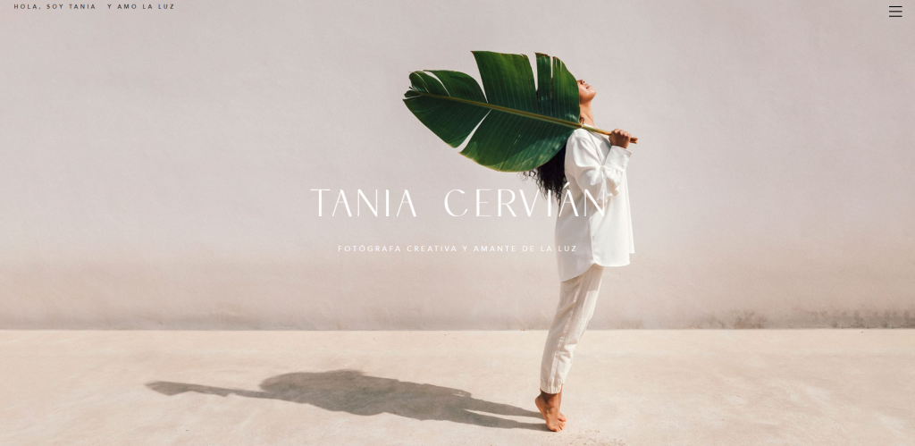 Tania Cervian's website