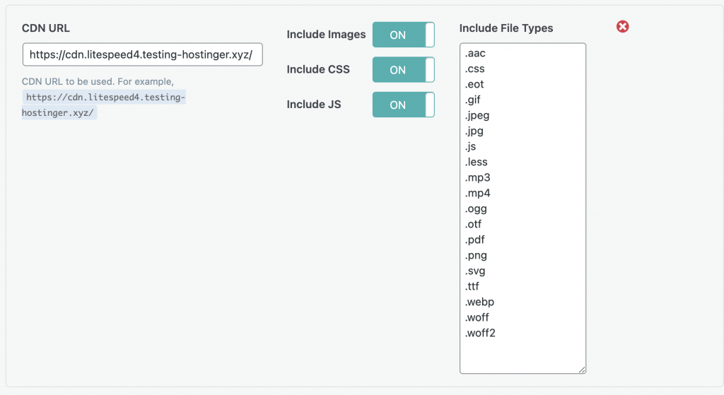 Setting up CDN mapping for the newly created subdomain.