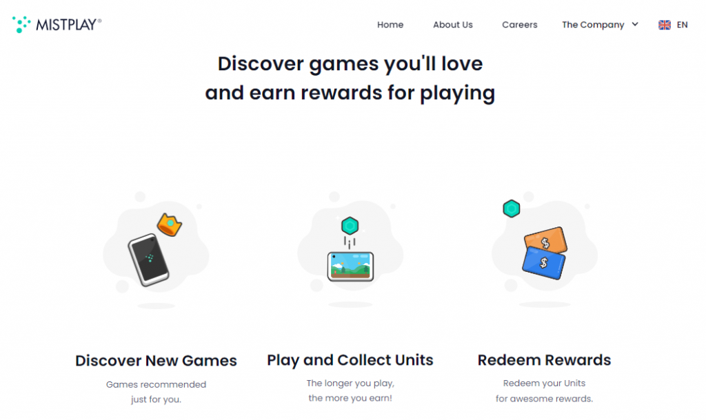 Mistplay website homepage