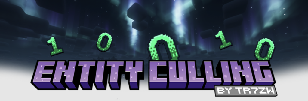 Entity Culling mod for Minecraft, an FPS optimization mod