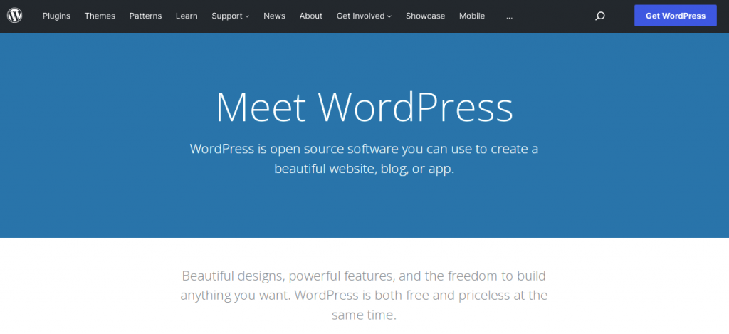 WordPress.org website.