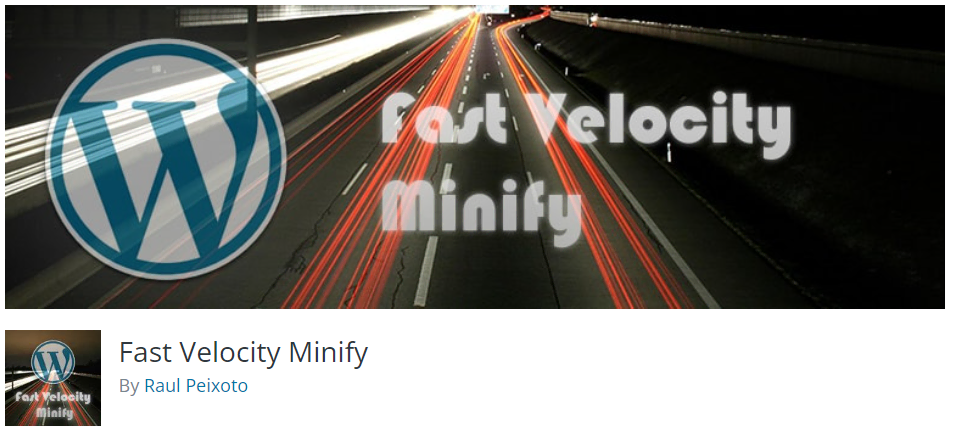 Fast Velocity Minify plugin