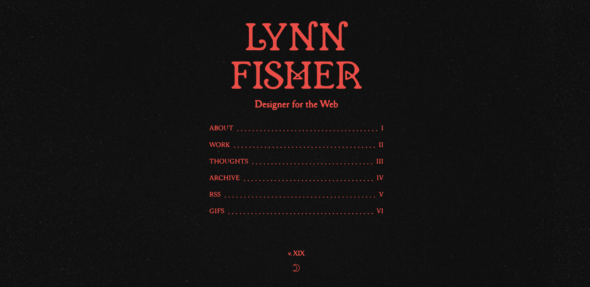 Lynn Fisher portfolio page