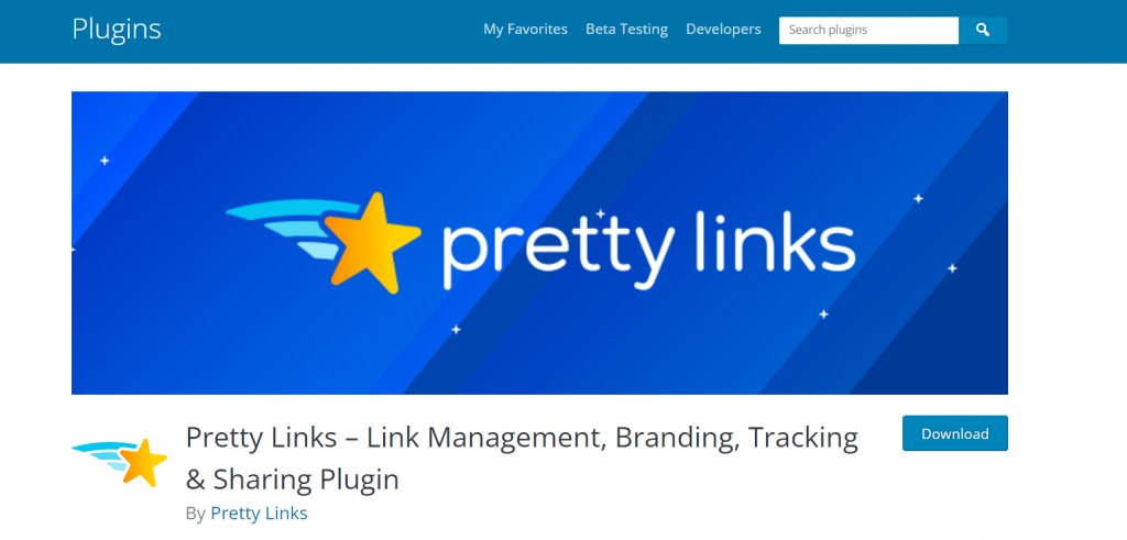 Pretty Links is an example of affiliate WordPress plugin.