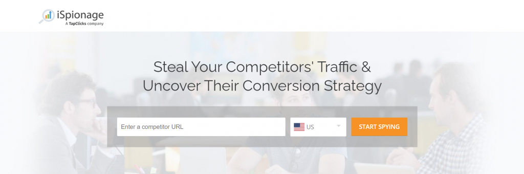 iSpionage: Steal Your Competitors' Traffic & Uncover Their Conversion Strategy.
