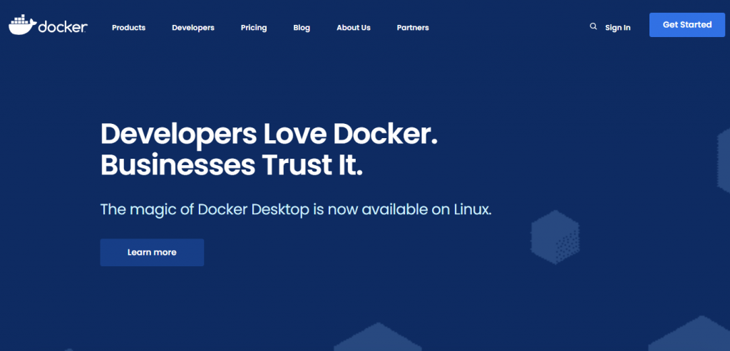 Docker, open-source software for application deployment