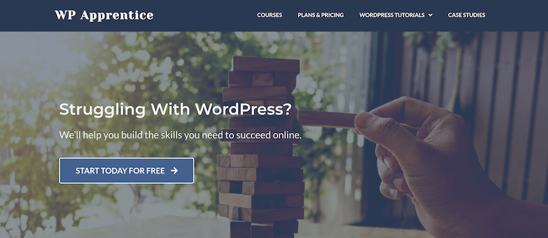 WP Apprentice platform for learning WordPress