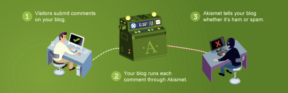 Akismet Spam Protection plugin
