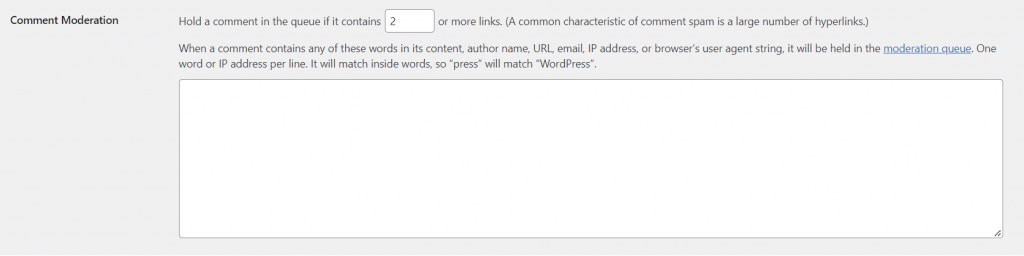 Using the Comment Moderation feature, you can list specific keywords in the comments section that you need to manually approve before they're posted.
