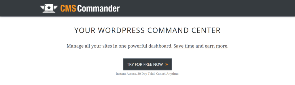 CMS Commander: Your WordPress Command Center