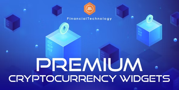Premium Cryptocurrency Widgets' official page on Envato Market