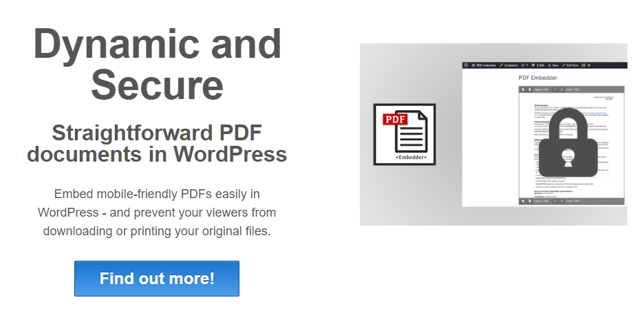 PDF Embedder plugin homepage