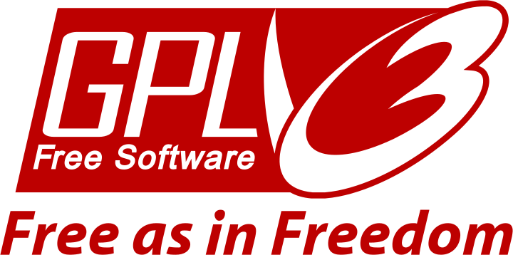 The logo of GNU General Public License