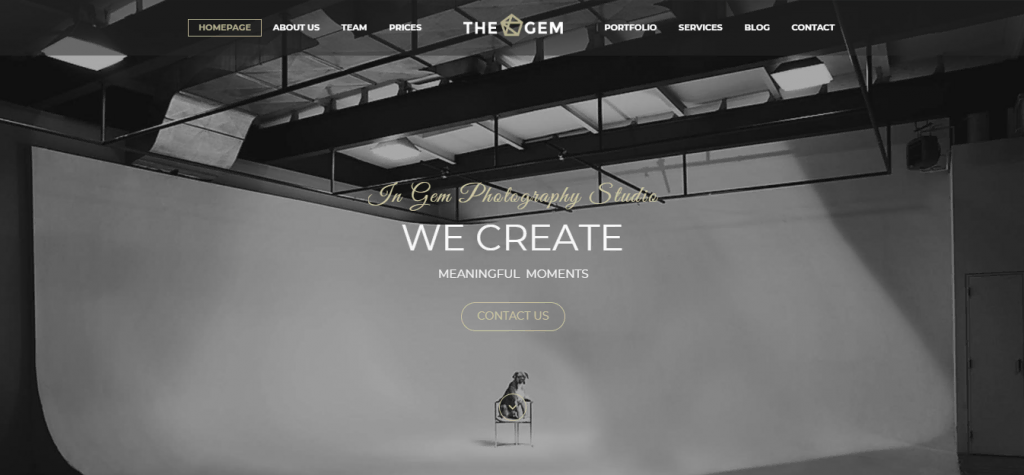 TheGem WordPress photography theme