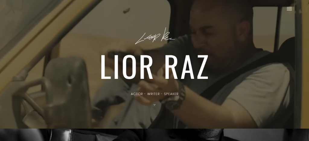 Lior Raz's personal site
