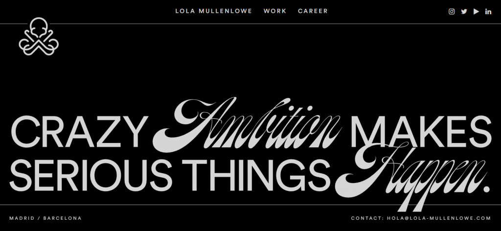 Lola Mullenlowe homepage