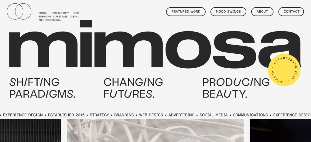 mimosa homepage