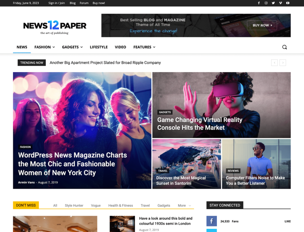 10 great WordPress themes for your online magazine
