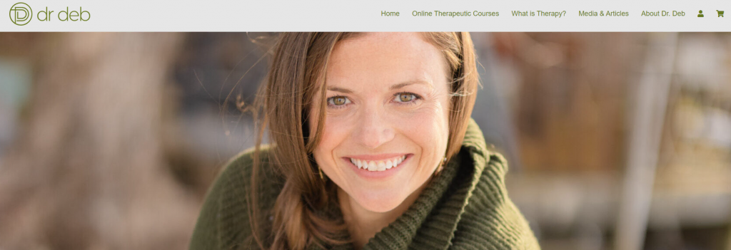 The Dr. Deb Therapy's official website home page