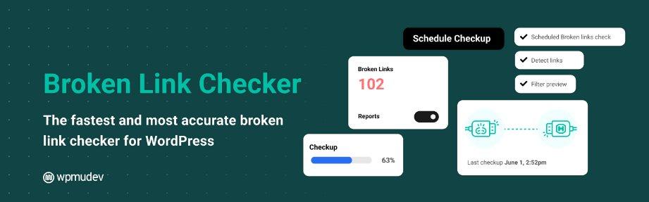 Broken Link Checker plugin banner
