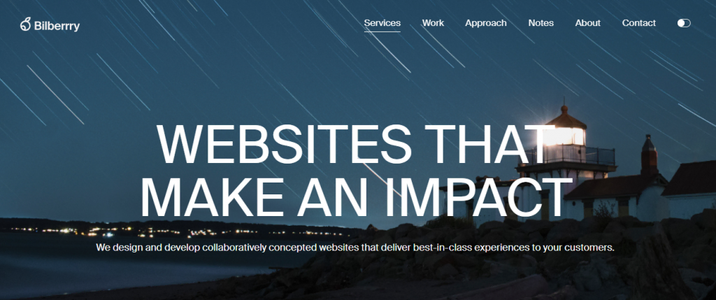 The Bilberrry WordPress Website Design Company.