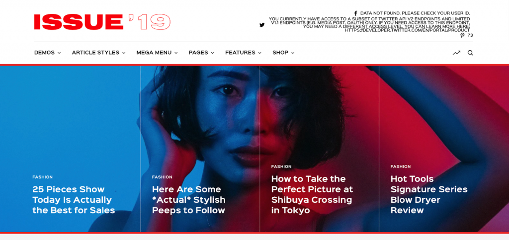 The Issue theme for WordPress.