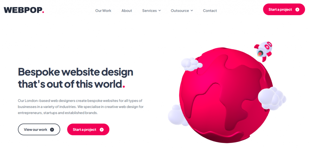 The Webpop Design WordPress Website Design Company.