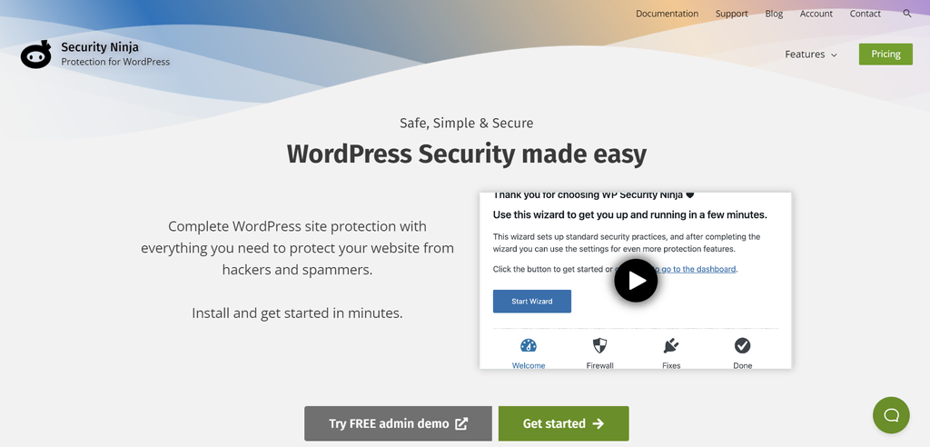 Protect your WordPress website - WP Security Ninja makes it easy