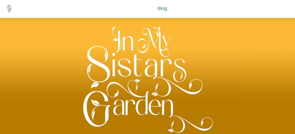 In My Sistars Garden home page