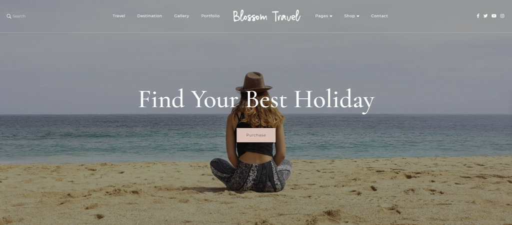 Blossom Travel responsive WordPress theme