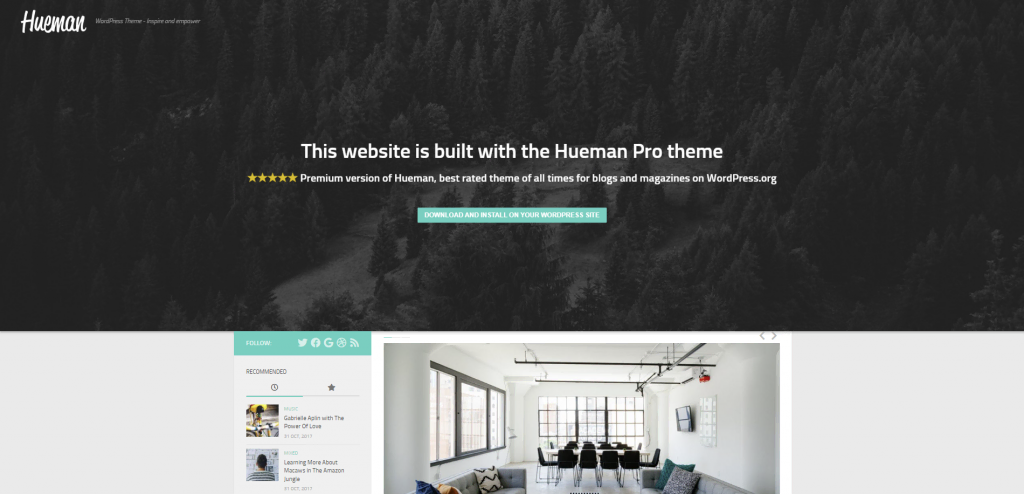 Hueman responsive WordPress theme