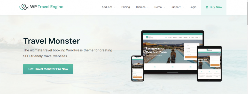 The demo page of Prime Travel