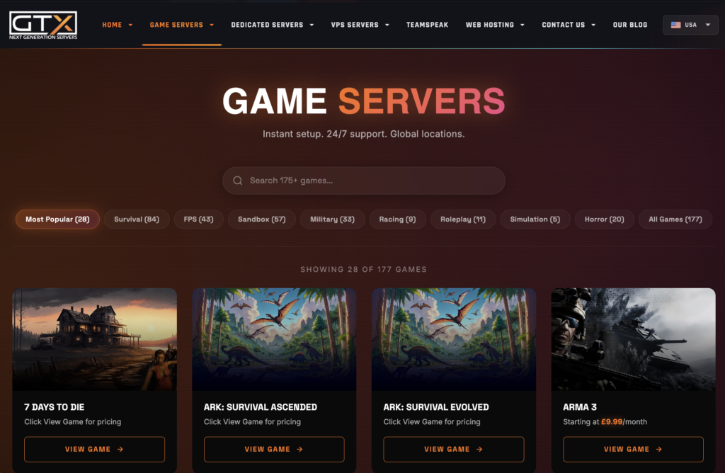 gtxgaming home page