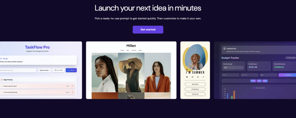 Hostinger AI website templates