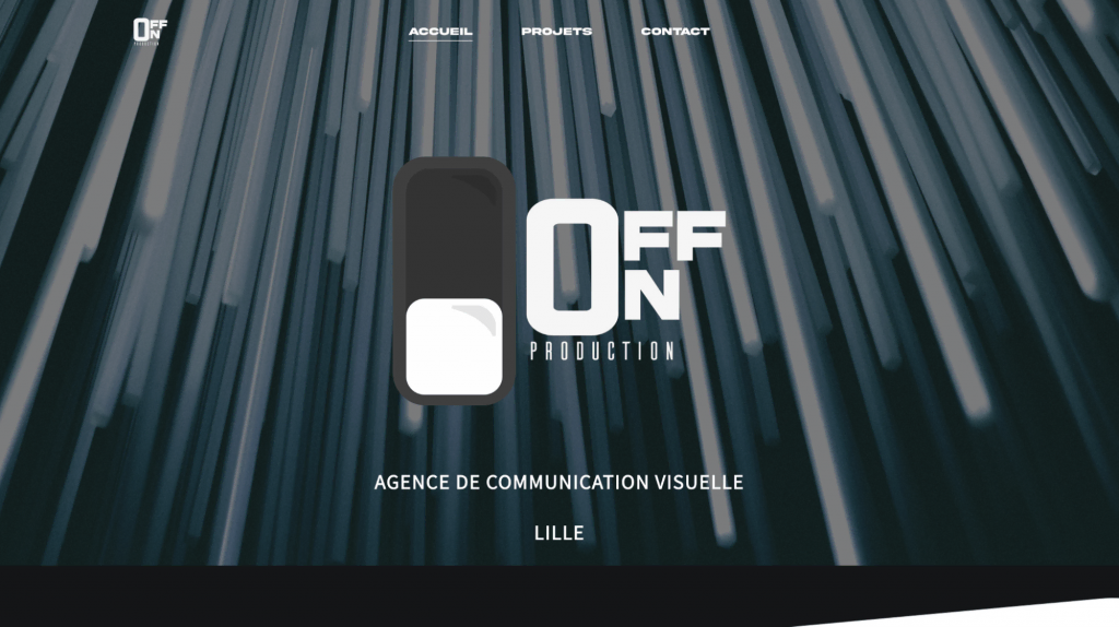 OFF/ON Production homepage
