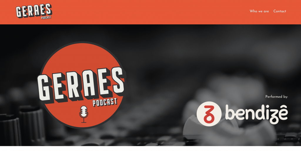 Geraes Podcast homepage