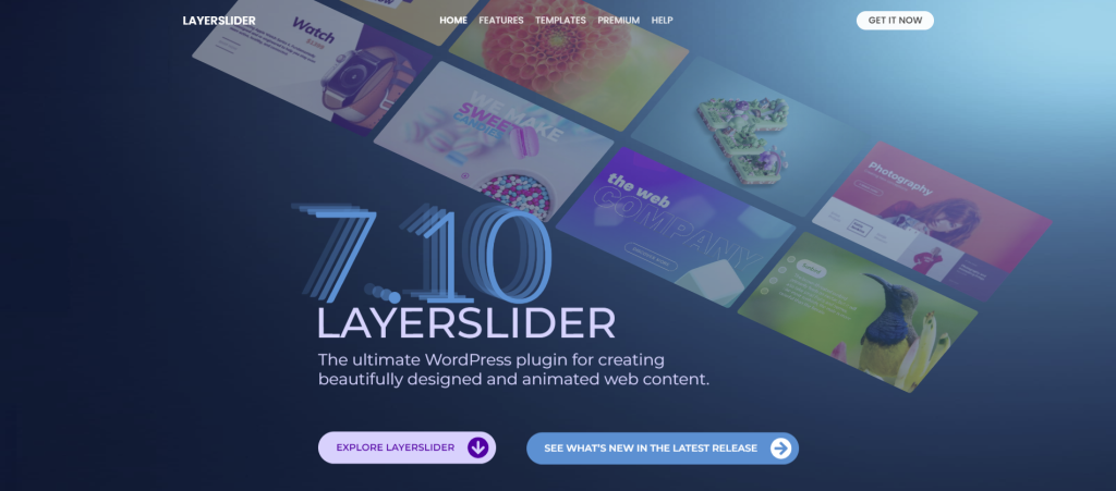 LayerSlider homepage