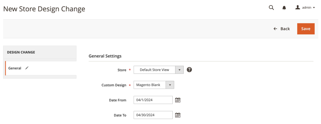 Scheduling design changes in Magento 2