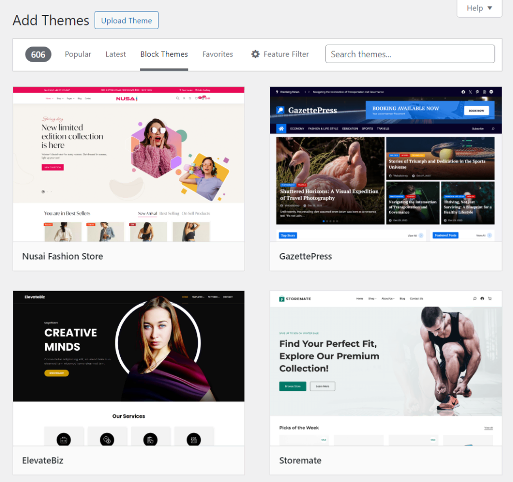 Adding a theme for your WooCommerce store.