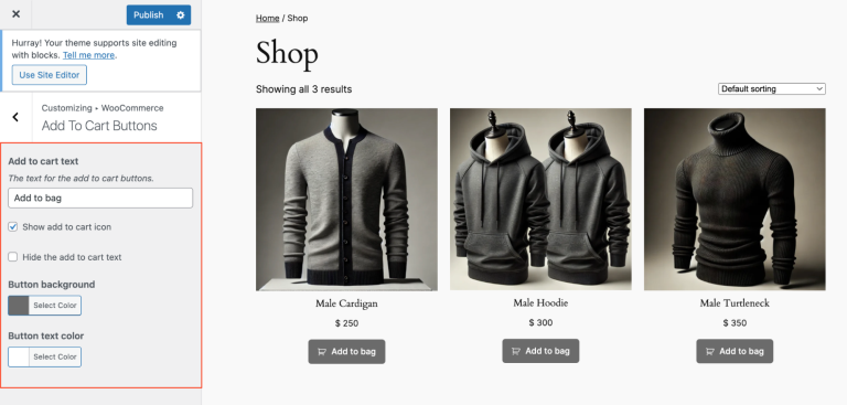 How to add the WooCommerce add-to-cart button + useful tips