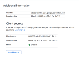 How to integrate n8n to Google Sheets