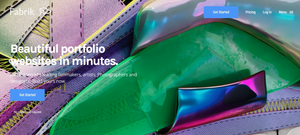 Fabrik landing page