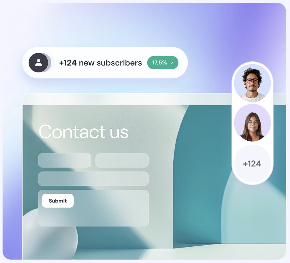 Visual of email marketing with Hostinger Reach