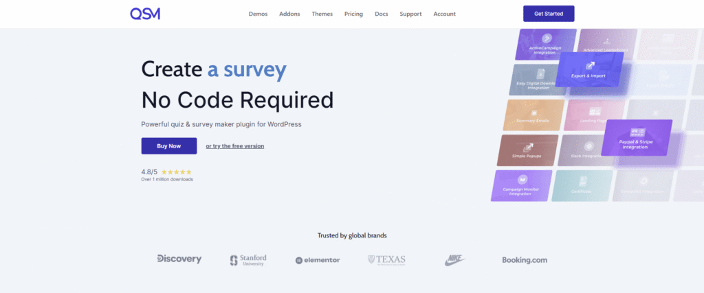 Quiz and Survey Master plugin banner
