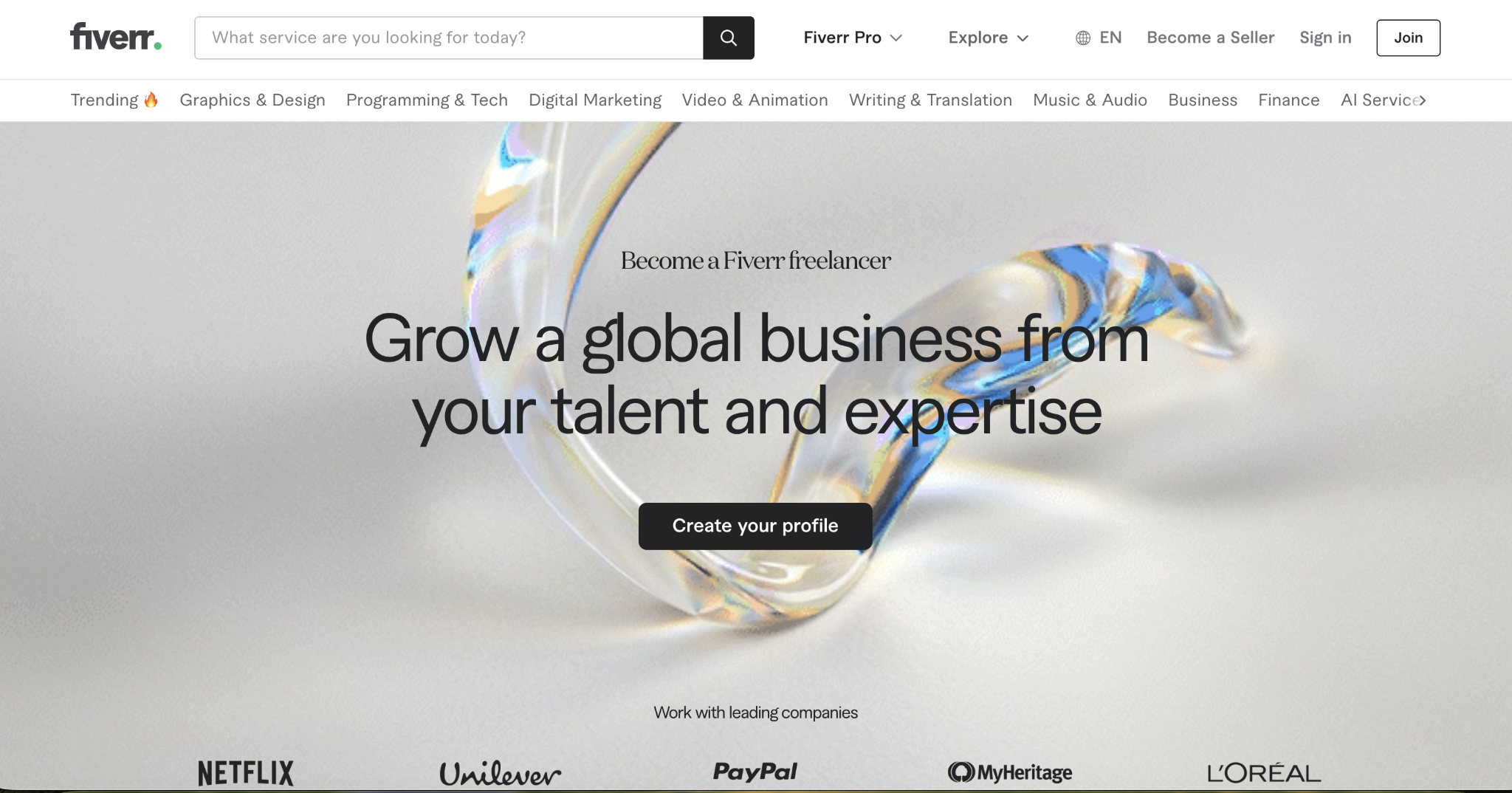 How to make money while traveling - Fiverr Pro