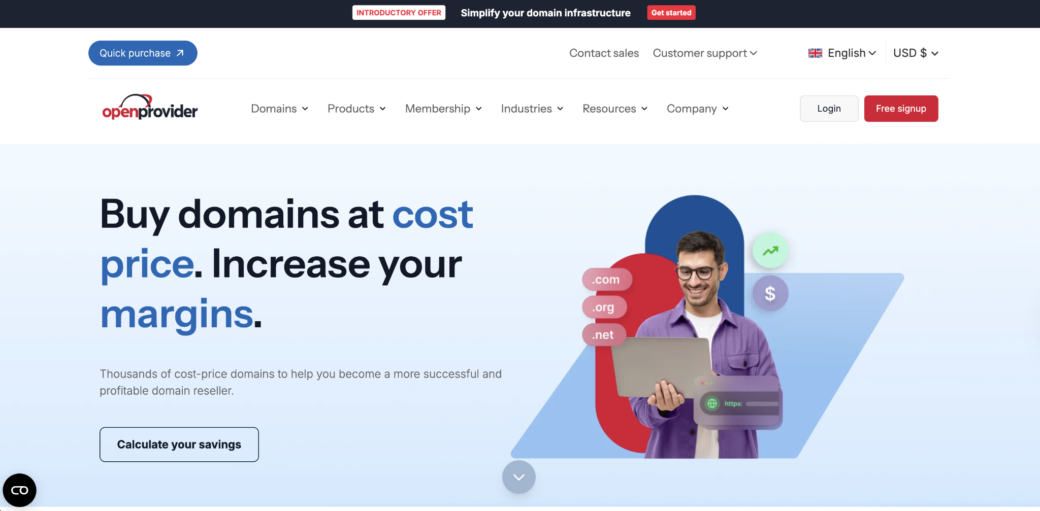 Openprovider domains