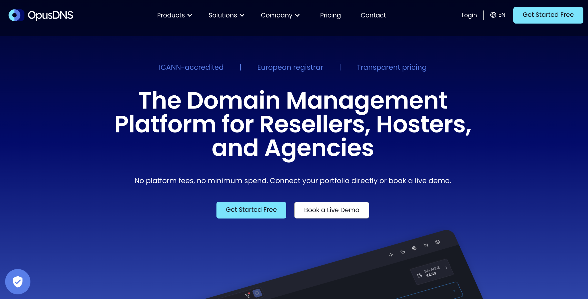 OpusDNS domains